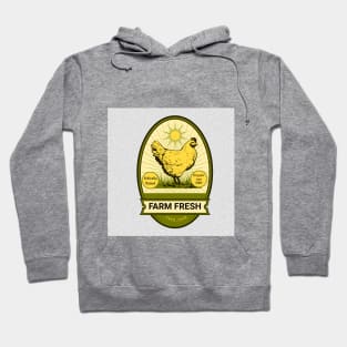 Organic Poultry Farming Hoodie